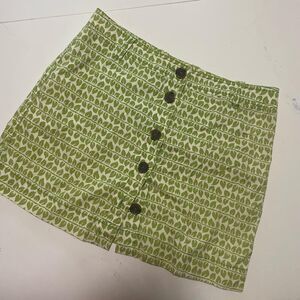 J.Crew Leaf Print Mini Skirt